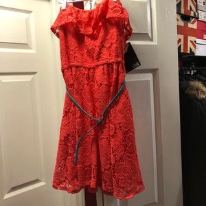 All over lace dress